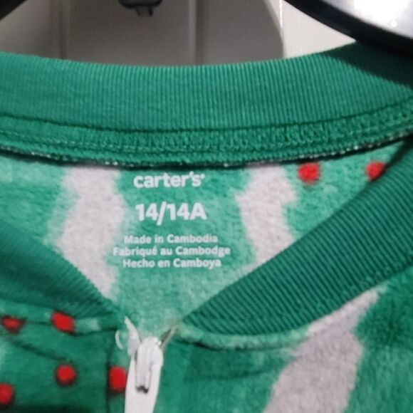 Footed christmas pajama 14 - Picture 3 of 4